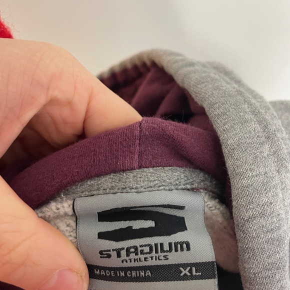 Gray Virginia tech hoodie - Picture 2 of 4